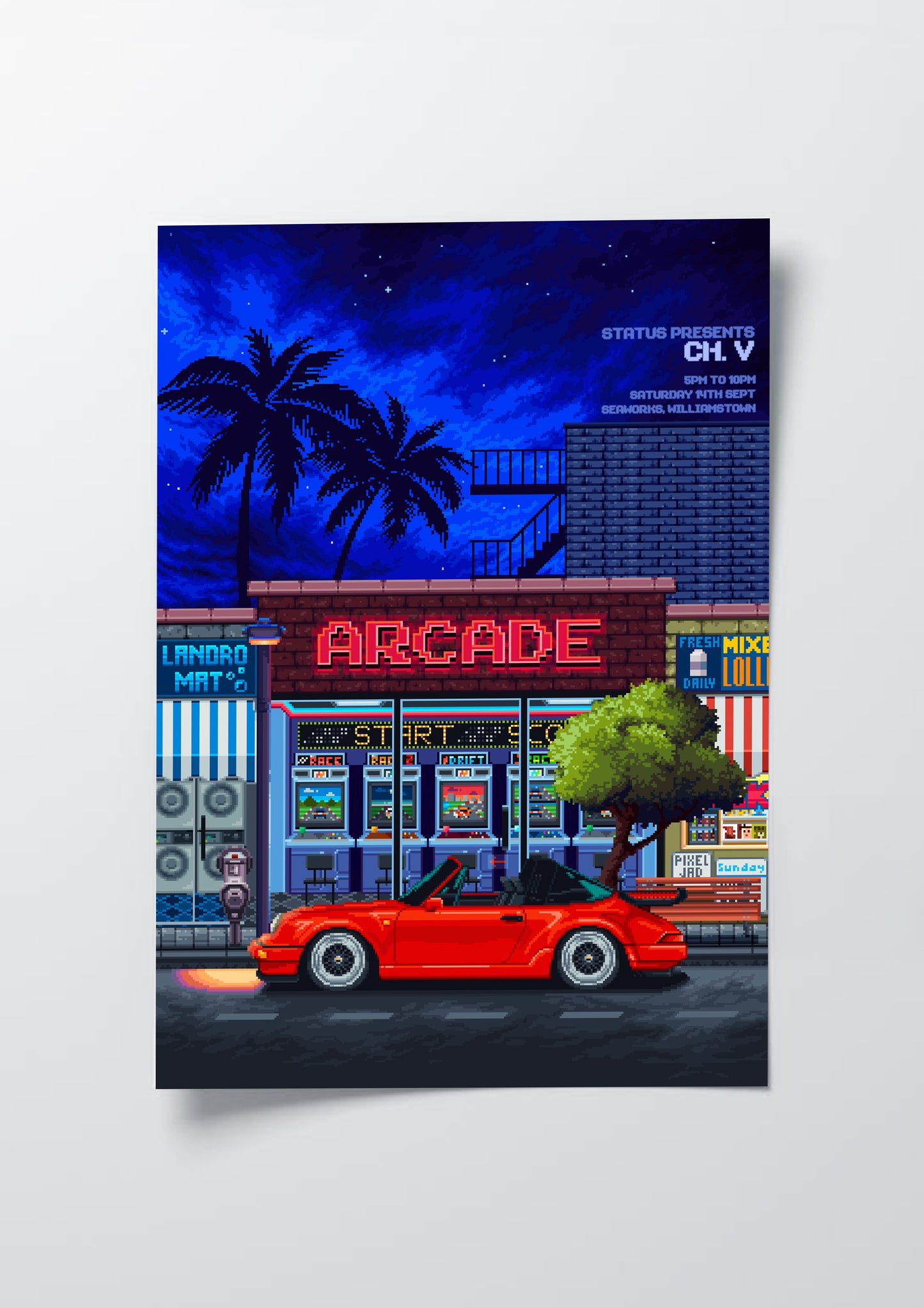 "CH.V" Poster