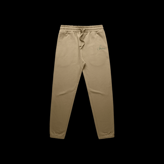 Beige "SIB" Track Pant